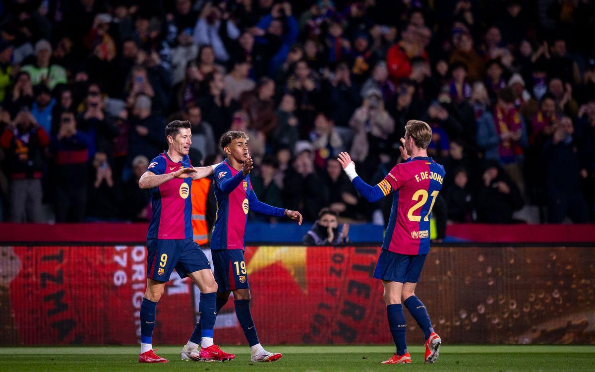 Esp ‍: Le Barça reprend les commandes de la Liga