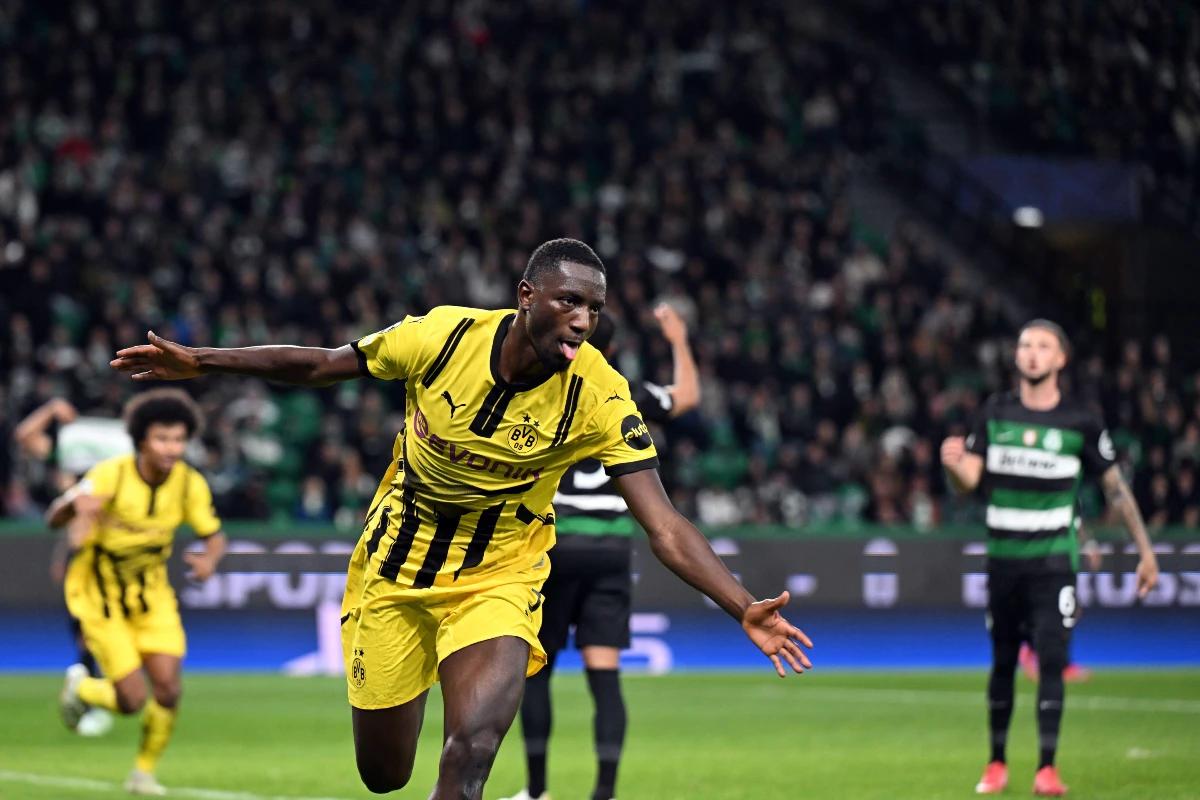 Serhou Guirassy inscrit un triplé mémorable contre le Barça en quarts de la Ligue des Champions