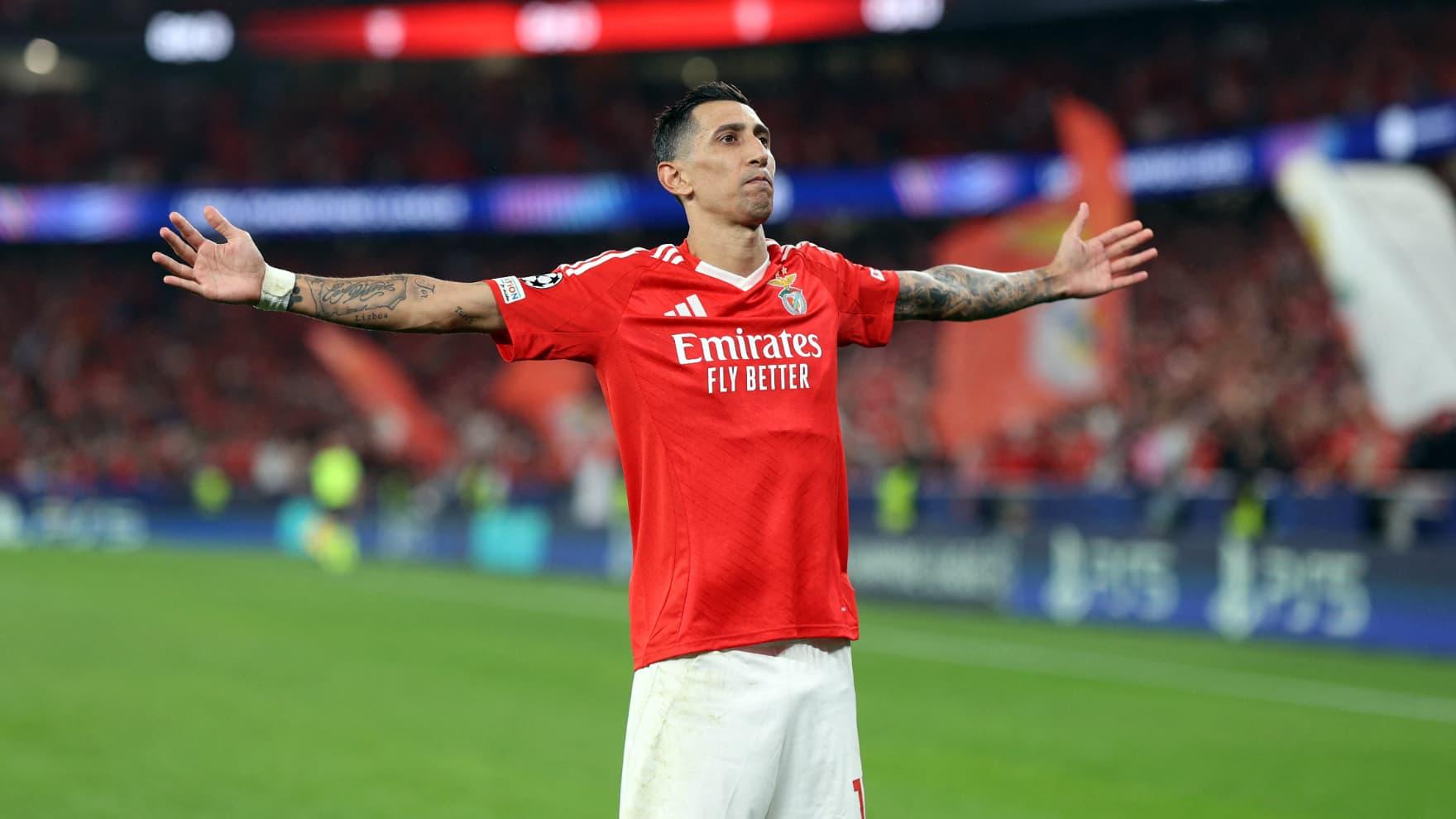 Ángel Di María dit au revoir à Benfica